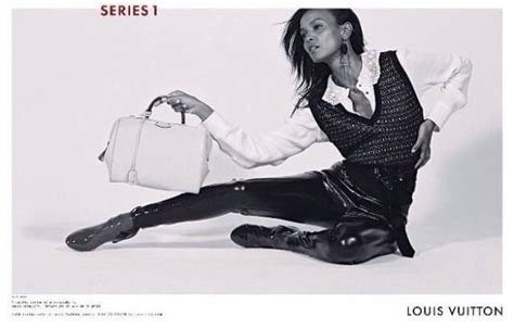 Liya Kebede Poses for Louis Vuitton 2014 Ad 